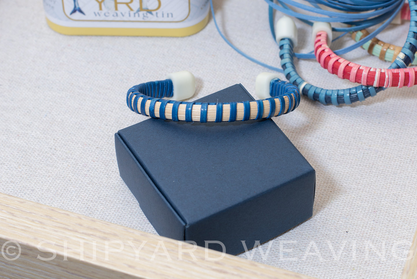 SHPYRD WEAVING TIN™️Weave Your Own Colorful Nantucket Bracelet