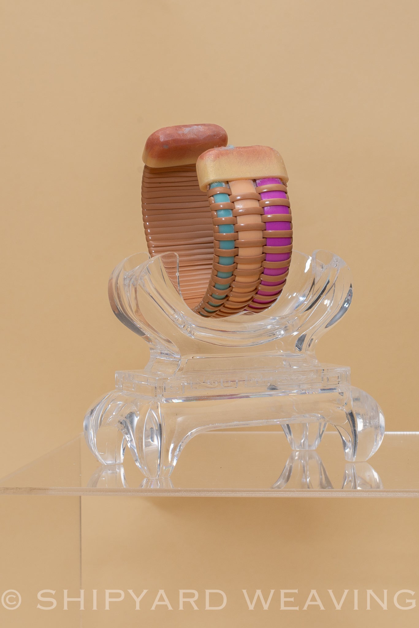 Hand Woven One Inch Water Friendly Cuff