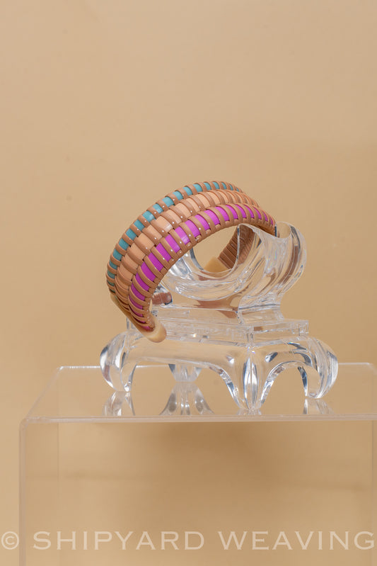 Hand Woven One Inch Water Friendly Cuff