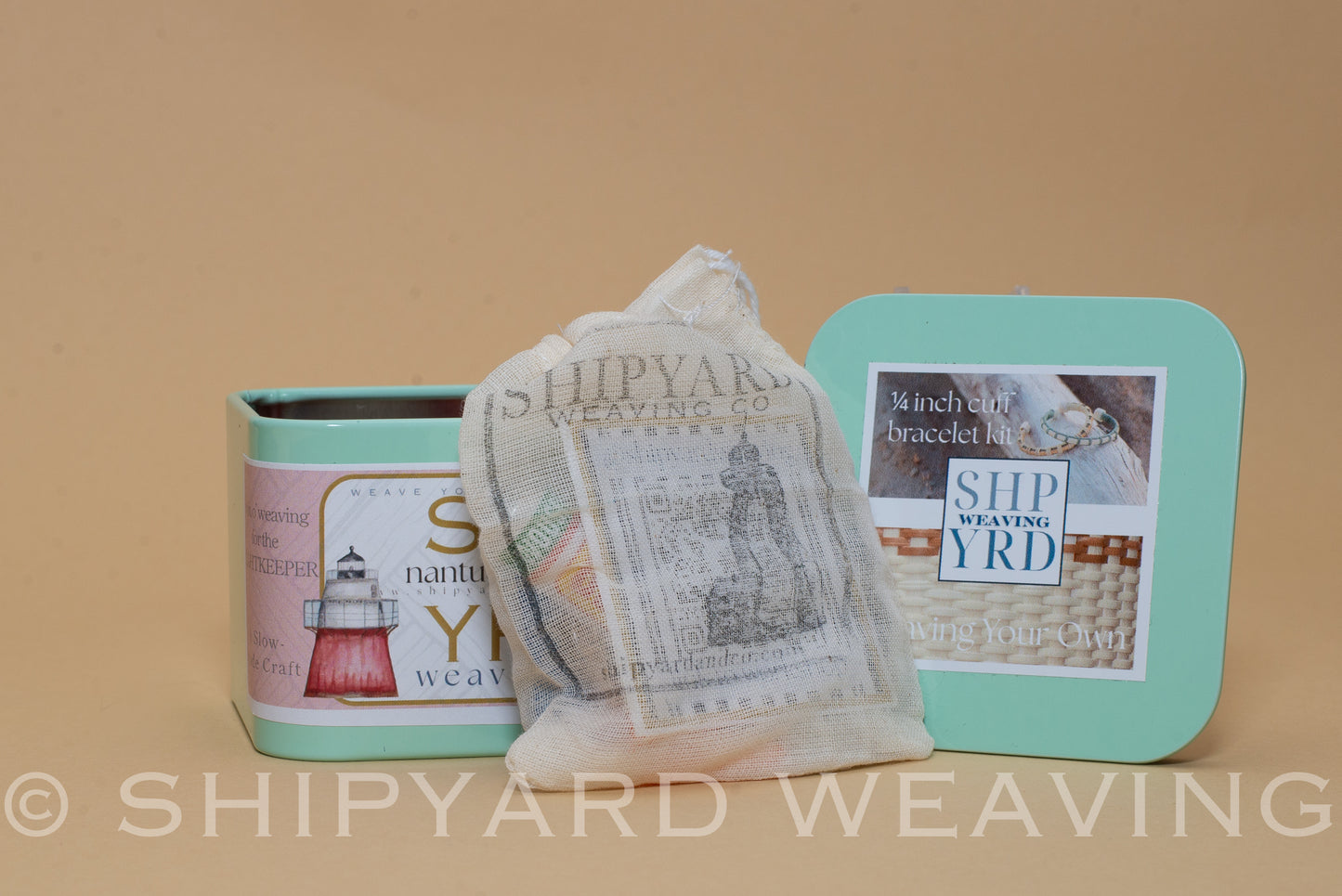 SHPYRD WEAVING TIN™️Weave Your Own Colorful Nantucket Bracelet