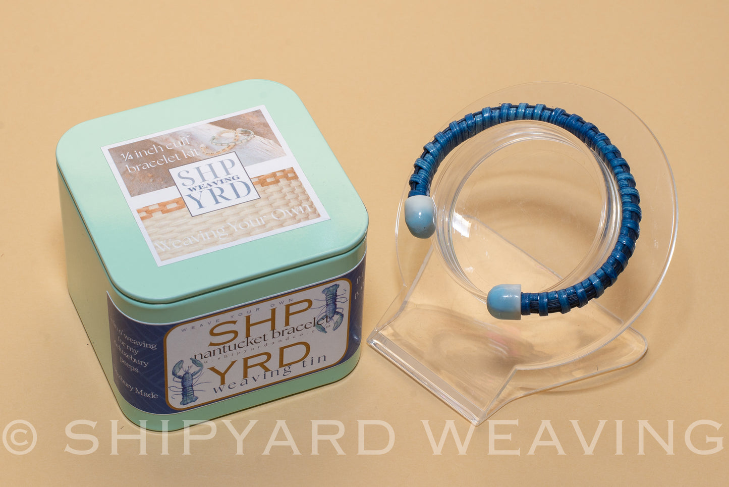 SHPYRD WEAVING TIN™️Weave Your Own Colorful Nantucket Bracelet