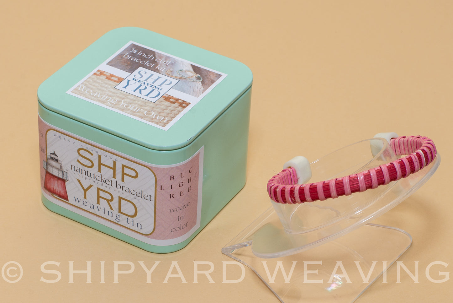 SHPYRD WEAVING TIN™️Weave Your Own Colorful Nantucket Bracelet