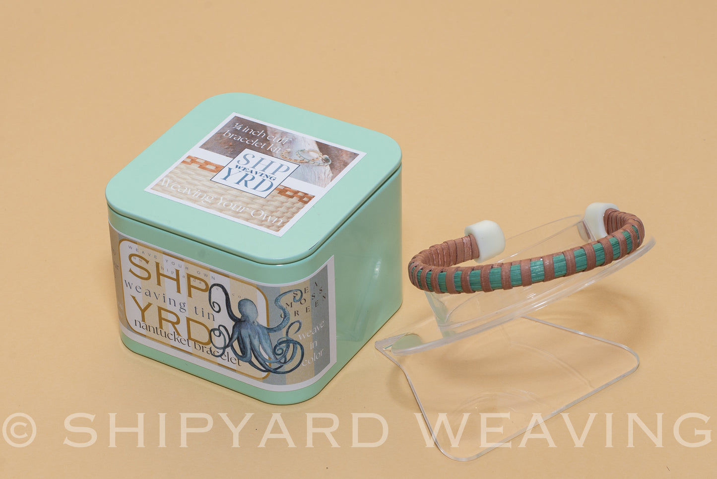 SHPYRD WEAVING TIN™️Weave Your Own Colorful Nantucket Bracelet