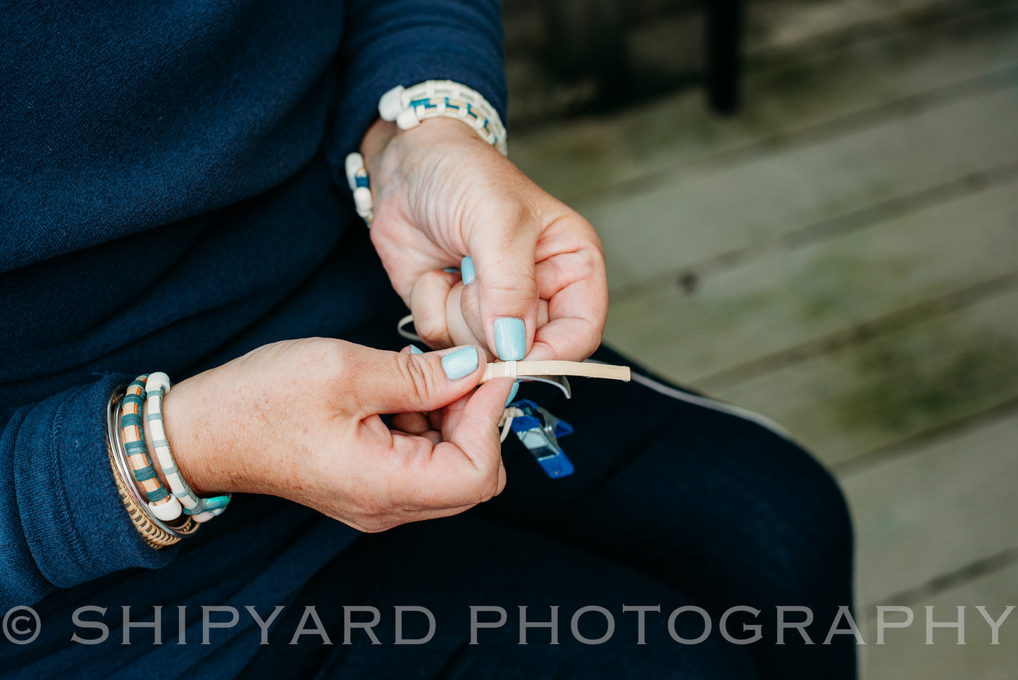 Learn to Weave WORKSHOP :A Nantucket Styled Basket Bracelet 12/10/25 11-1PM Bind Yoga in Marshfield MA
