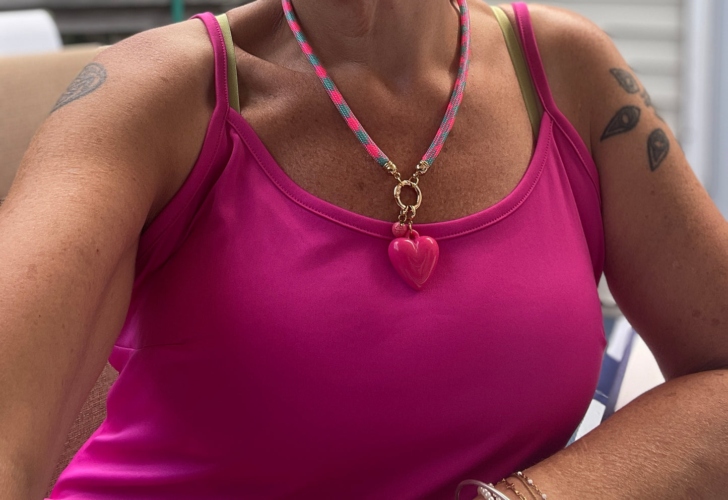 Nautical Rope Chain with Charm