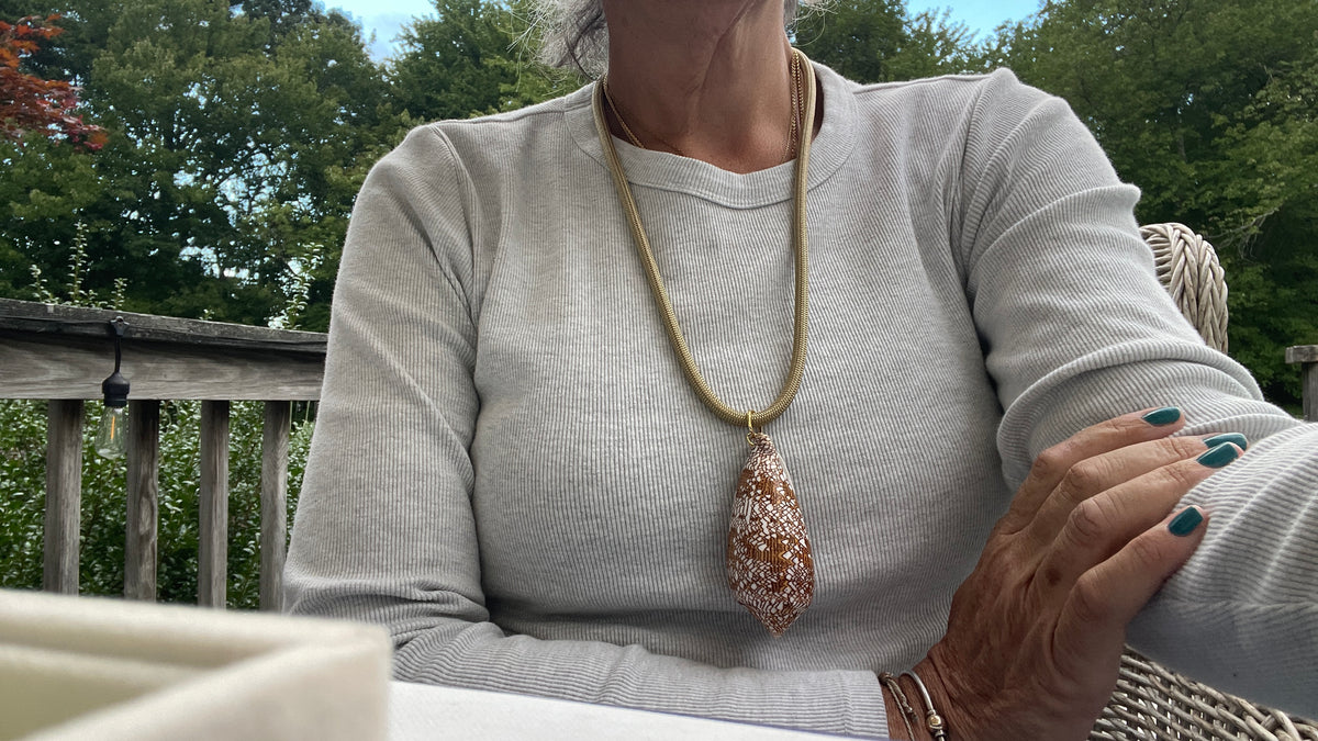 Nautical Rope Chain with Shell Charm